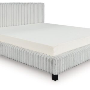 Zuraleus - White - King Upholstered Bed