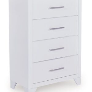 Jarlee - White - Four Drawer Chest