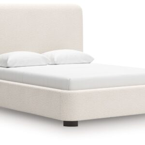 Brintstreet - Beige - Queen Upholstered Bed
