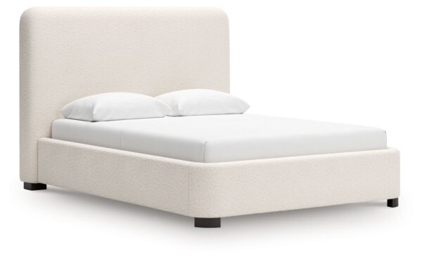 Brintstreet - Beige - Queen Upholstered Bed