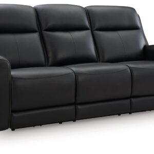 5Z-Comfort - Relaxation - Onyx - Power Recline Sofa With Adjustable Headrest