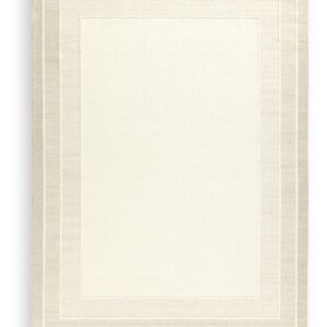 TeeLGan - Ivory / Tan - Extra Large Rug