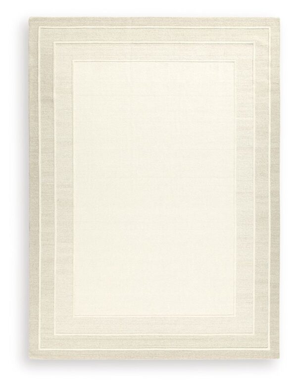 TeeLGan - Ivory / Tan - Extra Large Rug