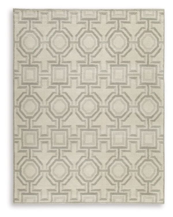 Maconville - Ivory / Gray - Large Rug