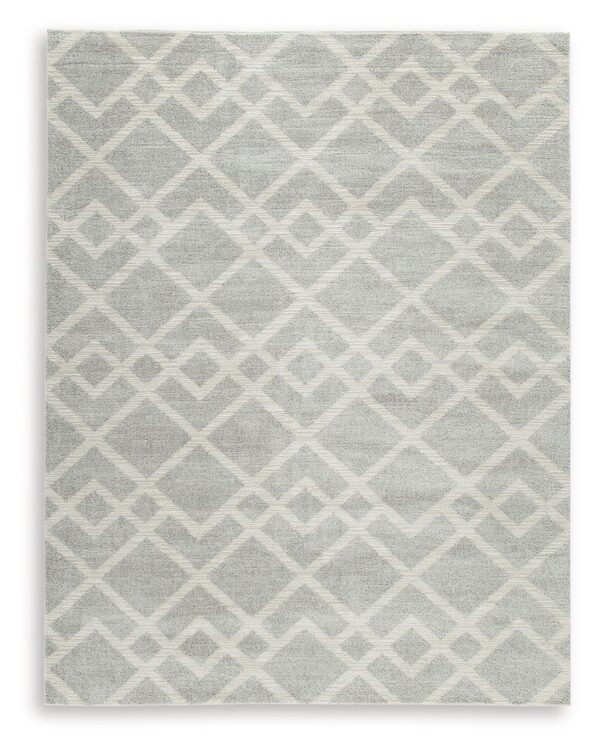 Unawick - Gray / Ivory - Large Rug