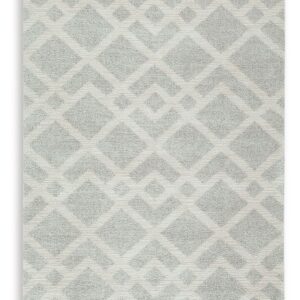 Unawick - Gray / Ivory - Medium Rug