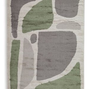Anburgh - Green / Gray / Ivory - Large Rug