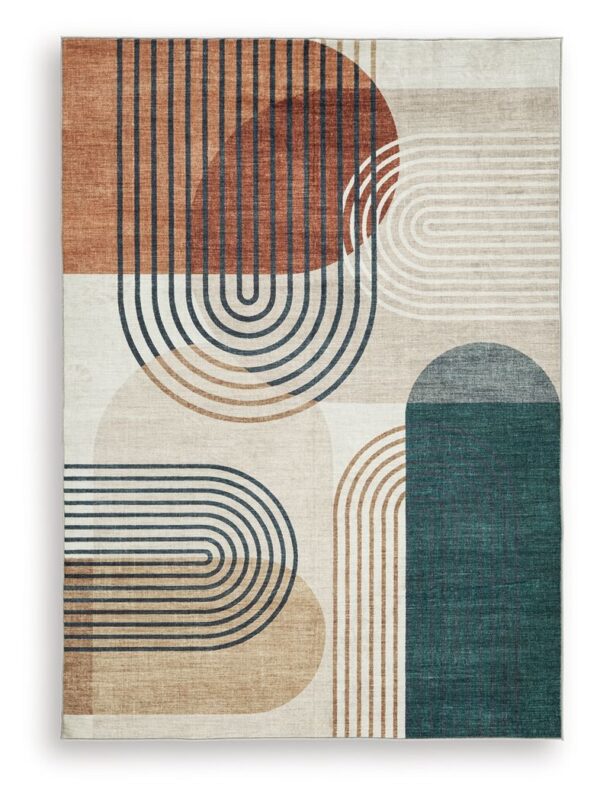 Farrendale - Multi - Washable Large Rug