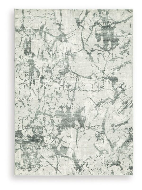 Tobinbury - Gray - Washable Medium Rug