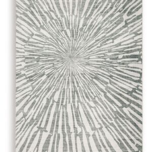 Verland - Gray / White - Washable Medium Rug