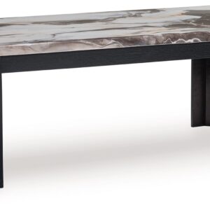 Jazmore - Dark Brown - Occasional Table Set (Set of 3)