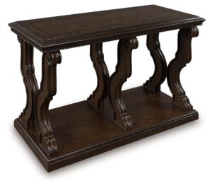Maylee - Dark Brown - Sofa Table