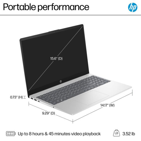HP - 15.6" Touch-Screen Laptop - Intel Core i5 - 8GB Memory - 512GB SSD - Natural Silver