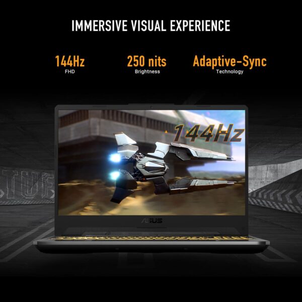 ASUS - TUF Gaming A15 15.6" 144Hz FHD Gaming Laptop - AMD Ryzen 5 7535HS with 8GB Memory - NVIDIA GeForce RTX 3050 - 512GB SSD - Graphite Black