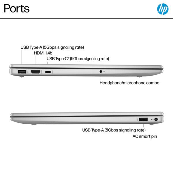 HP - 15.6" Touch-Screen Laptop - Intel Core i5 - 8GB Memory - 512GB SSD - Natural Silver