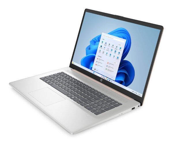 HP - Laptop 17-cn3375nr 17.3" Intel Core i5-1334U 8GB RAM 512GB SSD Win 11 Home Pale Rose Gold