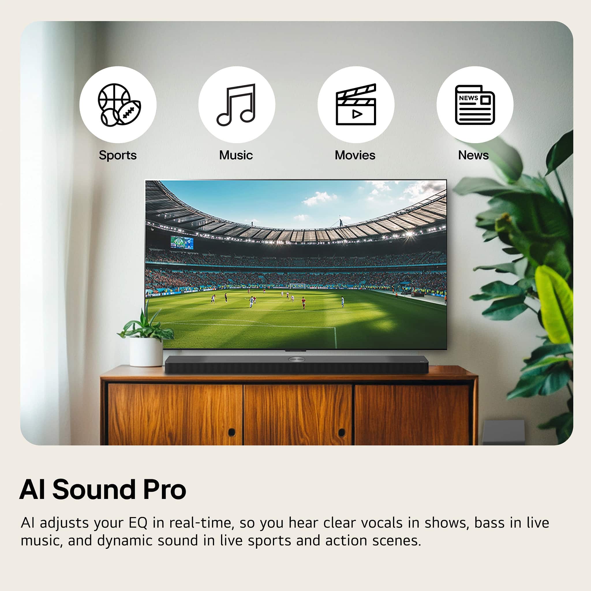 LG - 2.1-Channel S40T Soundbar with Wireless Subwoofer, Bluetooth Connectivity, Dolby Audio and WOW Orchestra - Black